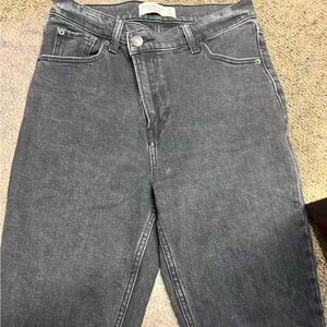Abercrombie & Fitch jeans Size 26/ Size 2 black ultra high rise slim straight